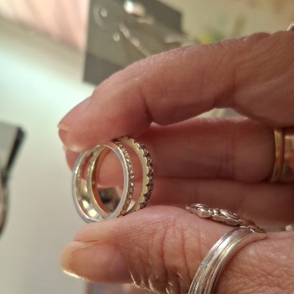 Silver Earrings 4 Pairs Jewelry - Picture 9 of 9